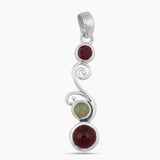 925 Sterling Silver Tanzanite Pendant