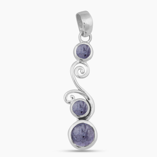 925 Sterling Silver Tanzanite Pendant