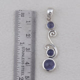 925 Sterling Silver Tanzanite Pendant