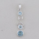 925 Sterling Silver Tanzanite Pendant