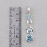 925 Sterling Silver Tanzanite Pendant