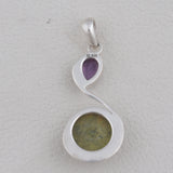 Tasmanian Serpentine Silver Pendants