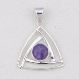 Rainbow Moonstone Pendant