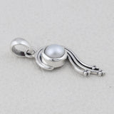 925 Starling Silver Natural Pearl Pendant