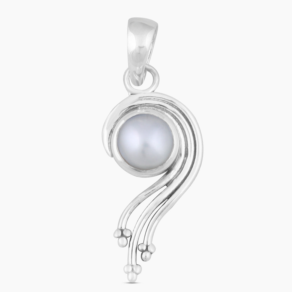 925 Sterling Silver Natural Pearl Pendants