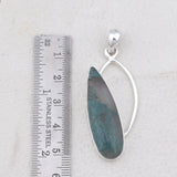 Moss Agate Silver Pendants