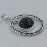 925 Sterling Silver Spectrolite Pendant