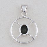 Apatite Gemstone Pendant in 925 Sterling Silver