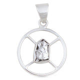 Apatite Gemstone Pendant in 925 Sterling Silver