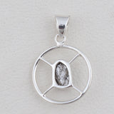 925 Sterling Silver Apatite Pendant