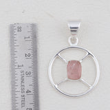 925 Sterling Silver Apatite Pendant