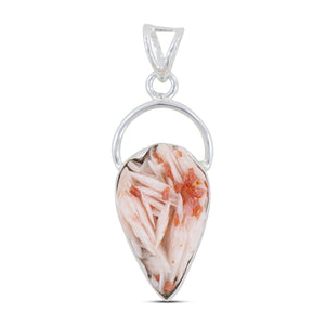 925 Sterling Silver Rose Quartz Pendants