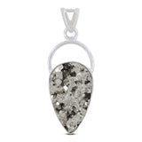 925 Starling Silver Astrophyllite Pendant