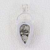 925 Starling Silver Astrophyllite Pendant