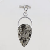 925 Starling Silver Astrophyllite Pendant