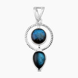 925 Sterling Silver Labradorite Pendants