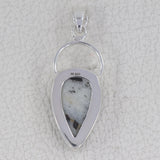 925 Starling Silver Astrophyllite Pendant