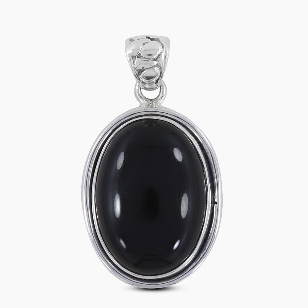 925 Sterling Silver Black Onyx Pendants