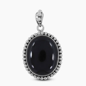 925 Sterling Silver Black Onyx Pendants