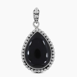 925 Sterling Silver Black Onyx Pendants