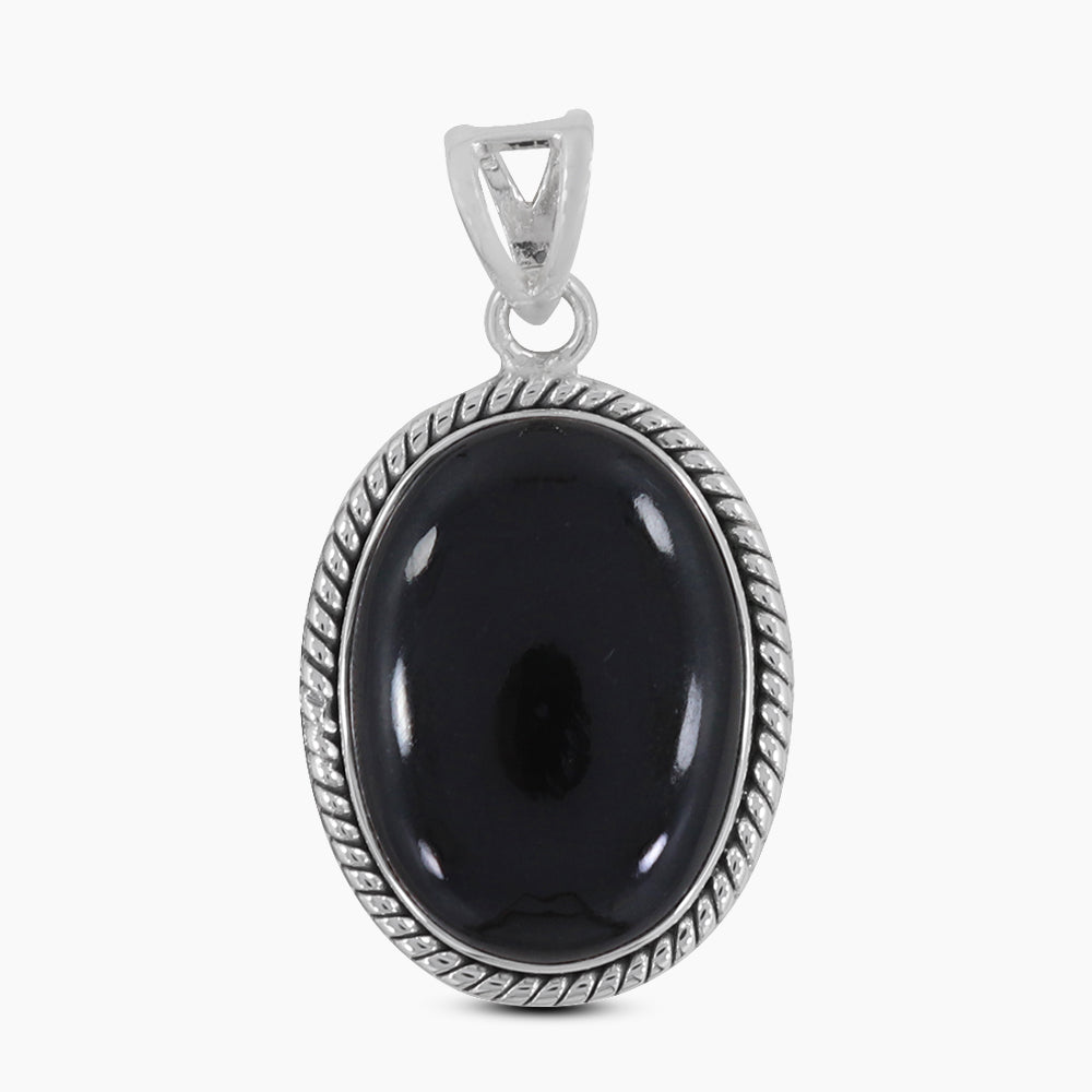 925 Sterling Silver Black Onyx Pendants