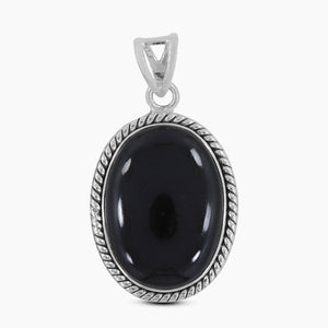 925 Sterling Silver Black Onyx Pendants