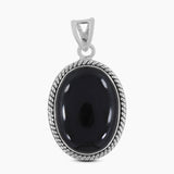 925 Sterling Silver Black Onyx Pendants