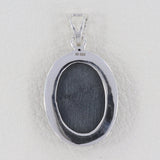 925 Sterling Silver Black Onyx Pendant