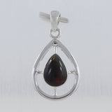 925 Starling Silver Bloodstone Pendant