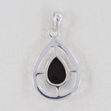 925 Starling Silver Bloodstone Pendant