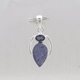 Tanzanite Silver Pendant