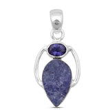 Tanzanite Silver Pendant