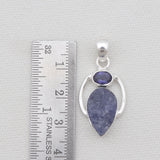 Tanzanite Silver Pendant