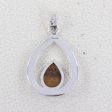 925 Starling Silver Tiger Eye Pendant