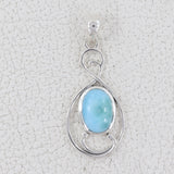 925 Sterling Silver Labradorite Pendant