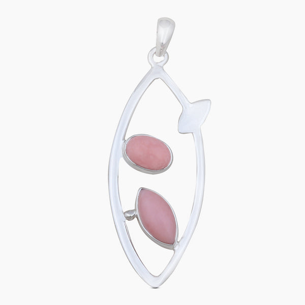 Natural Larimar Silver Pendants