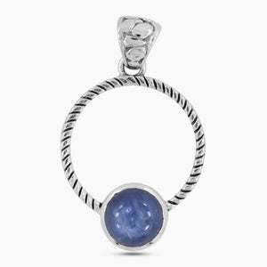 925 Sterling Silver Kyanite Pendant