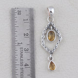 Peridot 925 Sterling Silver Pendant