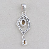 Peridot 925 Sterling Silver Pendant