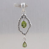 Peridot 925 Sterling Silver Pendant