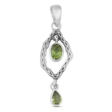 Peridot 925 Sterling Silver Pendant