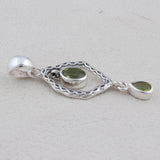 Peridot 925 Sterling Silver Pendant