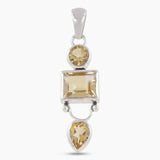 925 Silver Green Amethyst Pendants