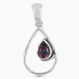 925 Sterling Silver Amethyst Pendant