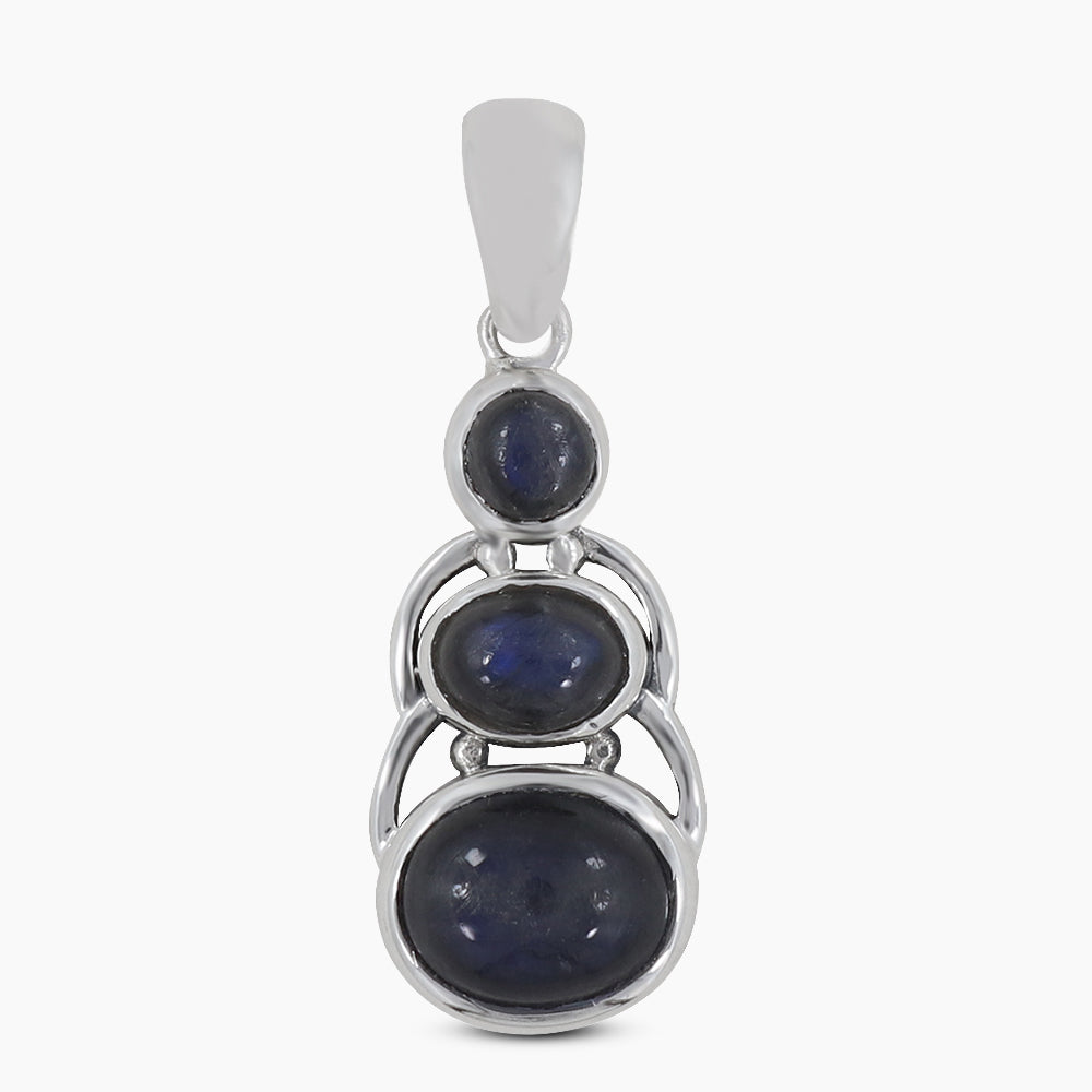 925 Silver Spectrolite Pendants