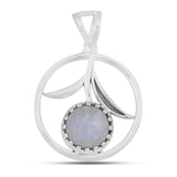 Larimar 925 Sterling Silver Pendant