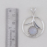 Larimar 925 Sterling Silver Pendant