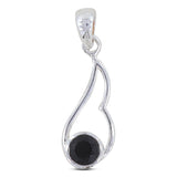 925 Starling Silver Black Onyx Pendant