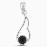 925 Sterling Silver Black Onyx Pendant