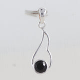 925 Starling Silver Black Onyx Pendant